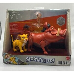 Disney Storytellers The Lion King Action Figures Hakuna Matata 3-Pack Disney 100